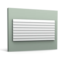 Декоративная панель Orac Decor WX204 RIPPLE Дюрополимер 2000-2600*250*16 мм