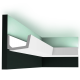 Карниз для скрытого освещения Straight Orac Decor C357 Полиуретан 2000*110*71 мм