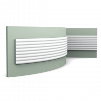Декоративная панель гибкая Hill Orac Decor W110F Полиуретан 2000*250*16 мм