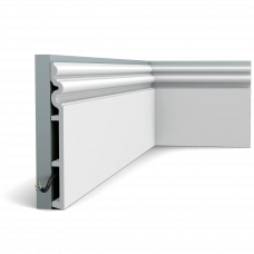 Плинтус Orac Decor SX193 Дюрополимер 2000*250*22 мм