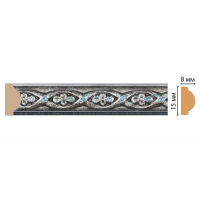 Цветной молдинг Decomaster 130-55 (15*8*2400)